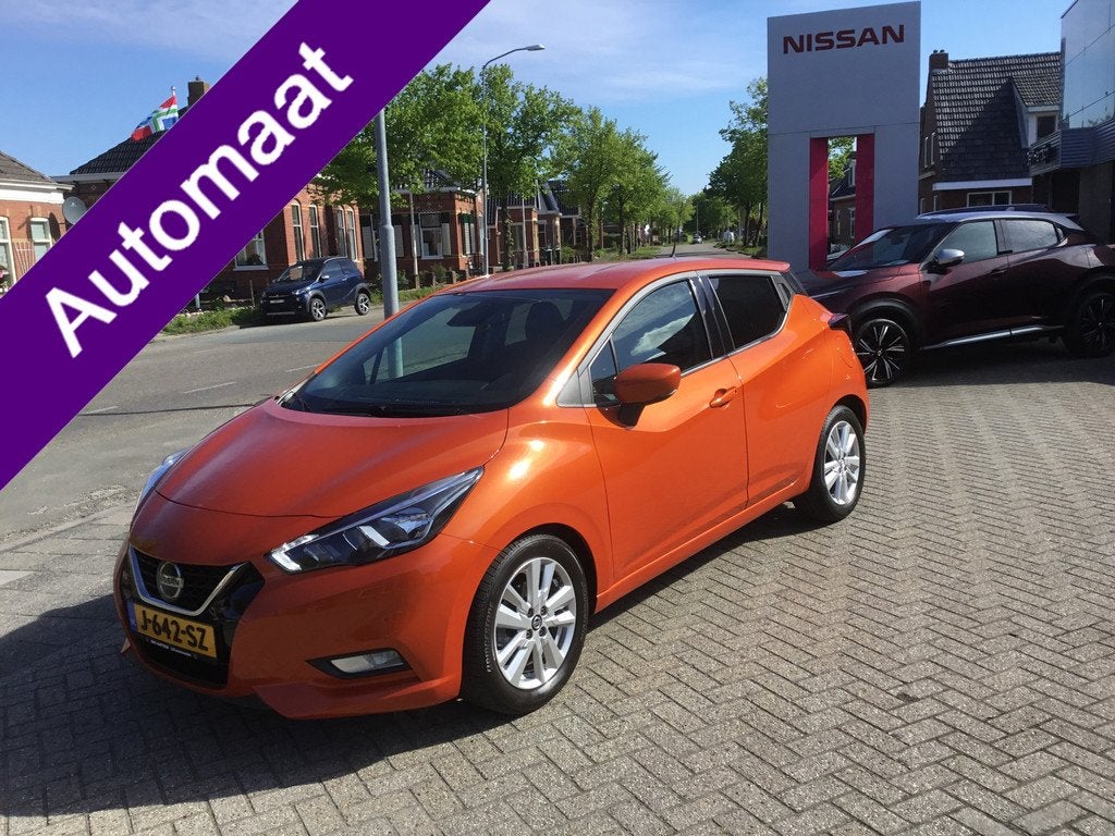 Nissan Micra 1.0 IG-T N-Connecta Automaat (bj 2020), 12 maanden, 101 pk, Gebruikt, Euro 6
