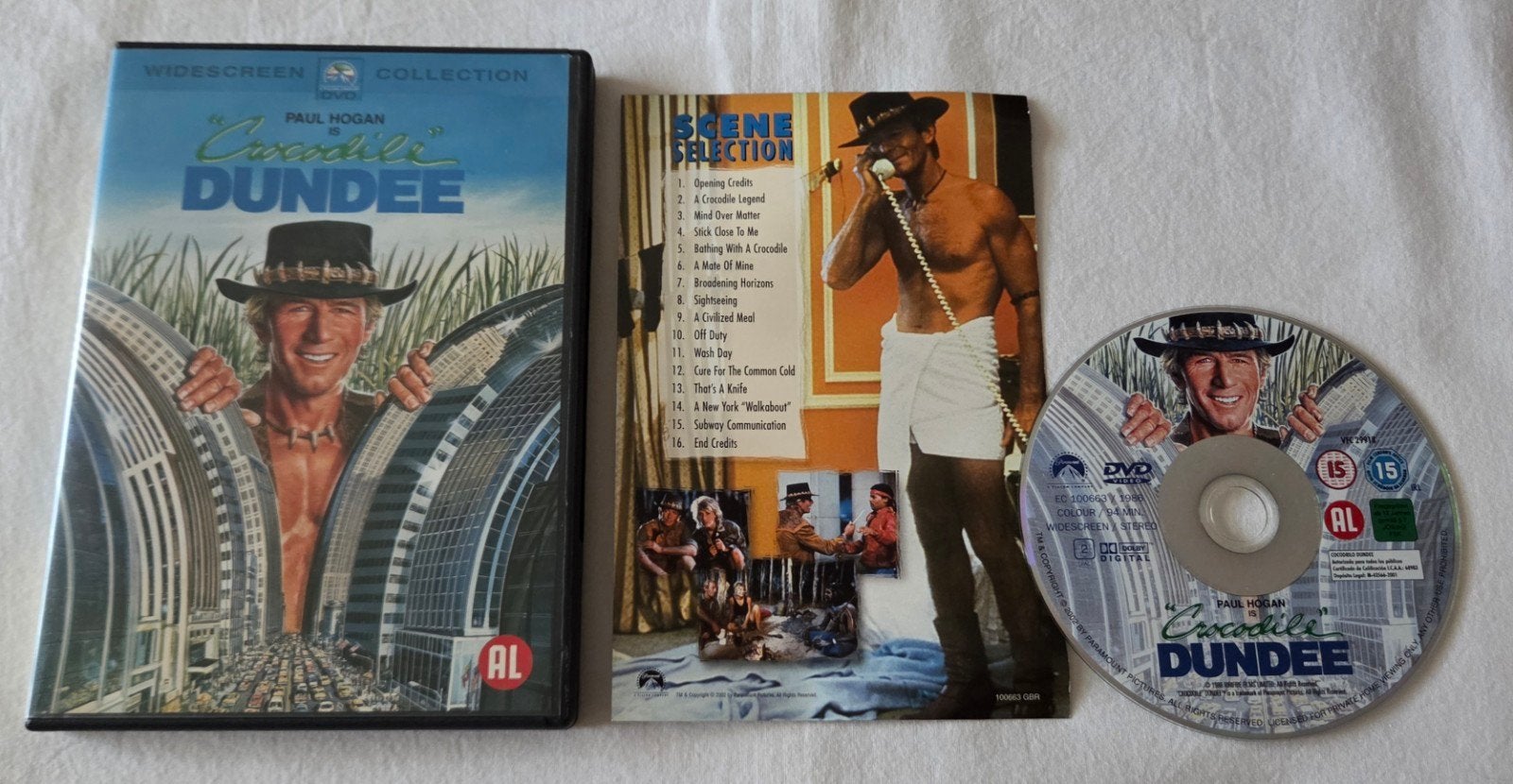 Crocodile Dundee Dvd Comedy, Alle leeftijden, Ophalen of Verzenden, Zo goed als nieuw, Romantische komedie