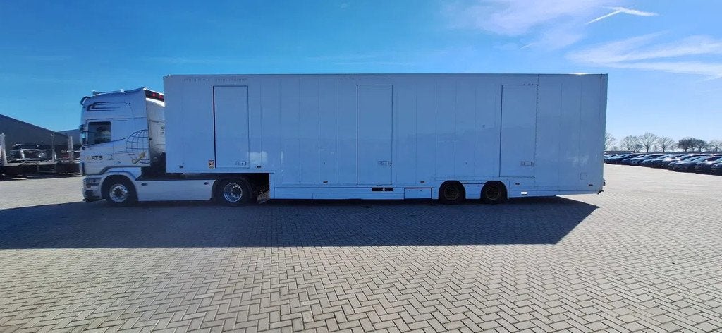 Kässbohrer Gesloten Autotransporter (bj 1999), Overige brandstoffen, Wit, Bedrijf, Geïmporteerd