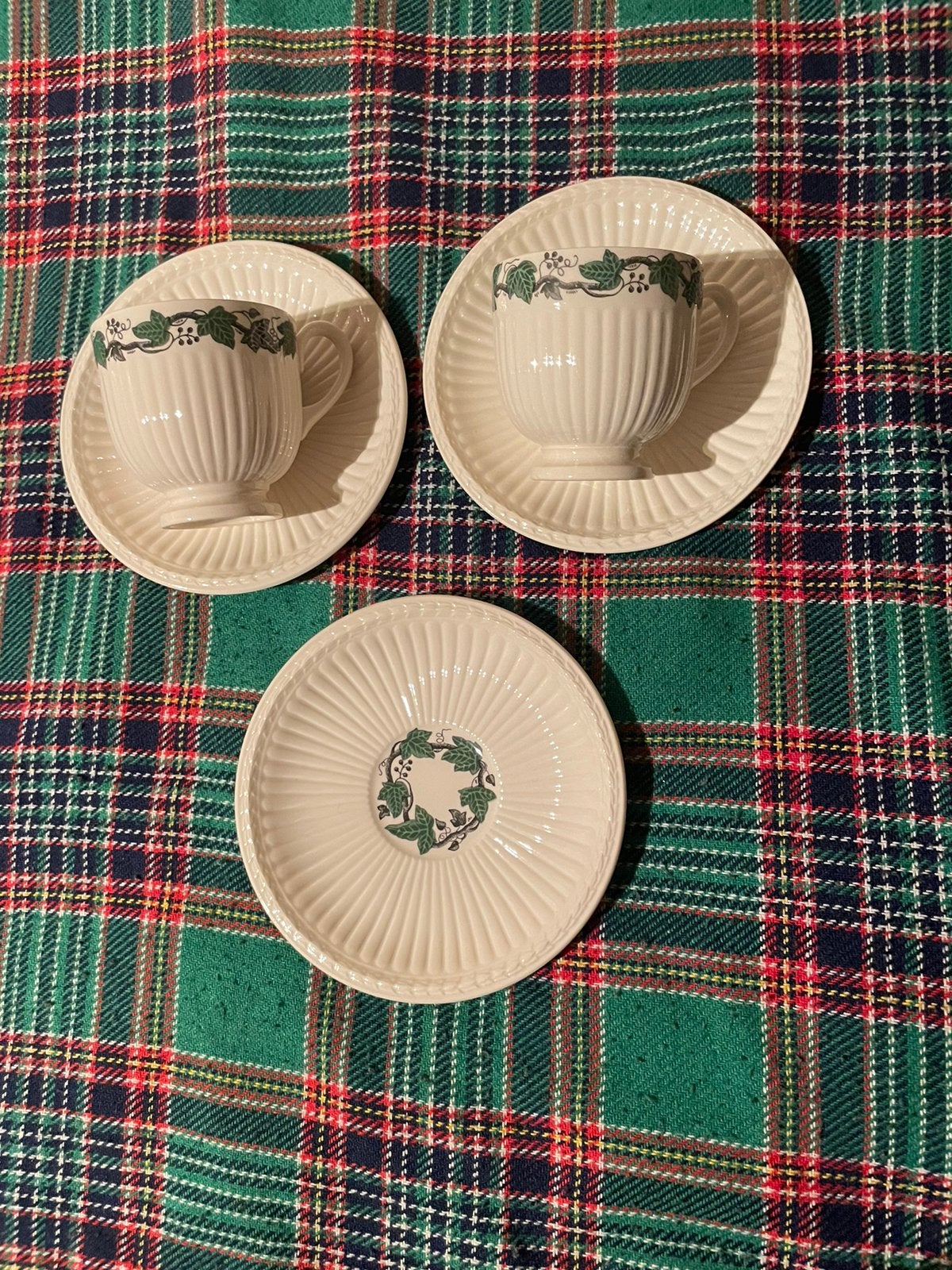 Wedgwood STRATFORD kopjes met schotels, Ophalen of Verzenden
