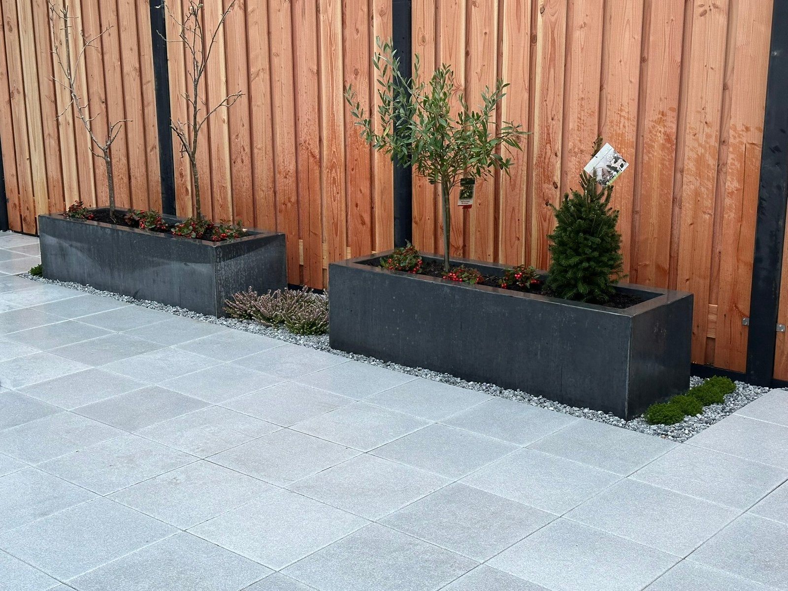 Bloembakken beton aanbieding partij tuin, Ophalen, Zo goed als nieuw