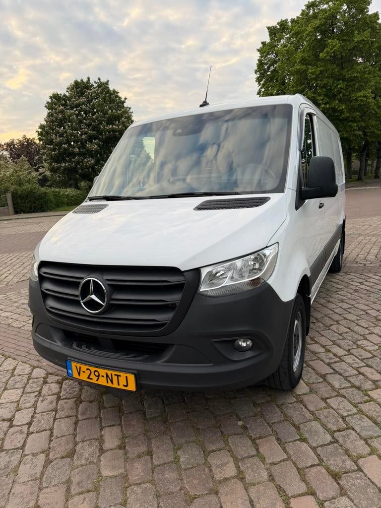 Mercedes-Benz Sprinter GB 317 CDI 170pk L2 RWD 9G-TRONIC, Achterwielaandrijving, Overige bekleding, Wit, 1 kg
