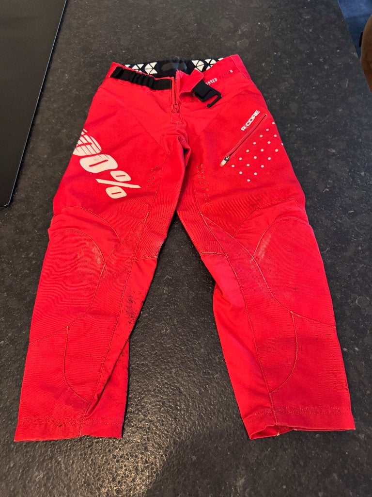 100% r-core DH/BMX broek, Gebruikt, Kinderen, 100%, Overige maten