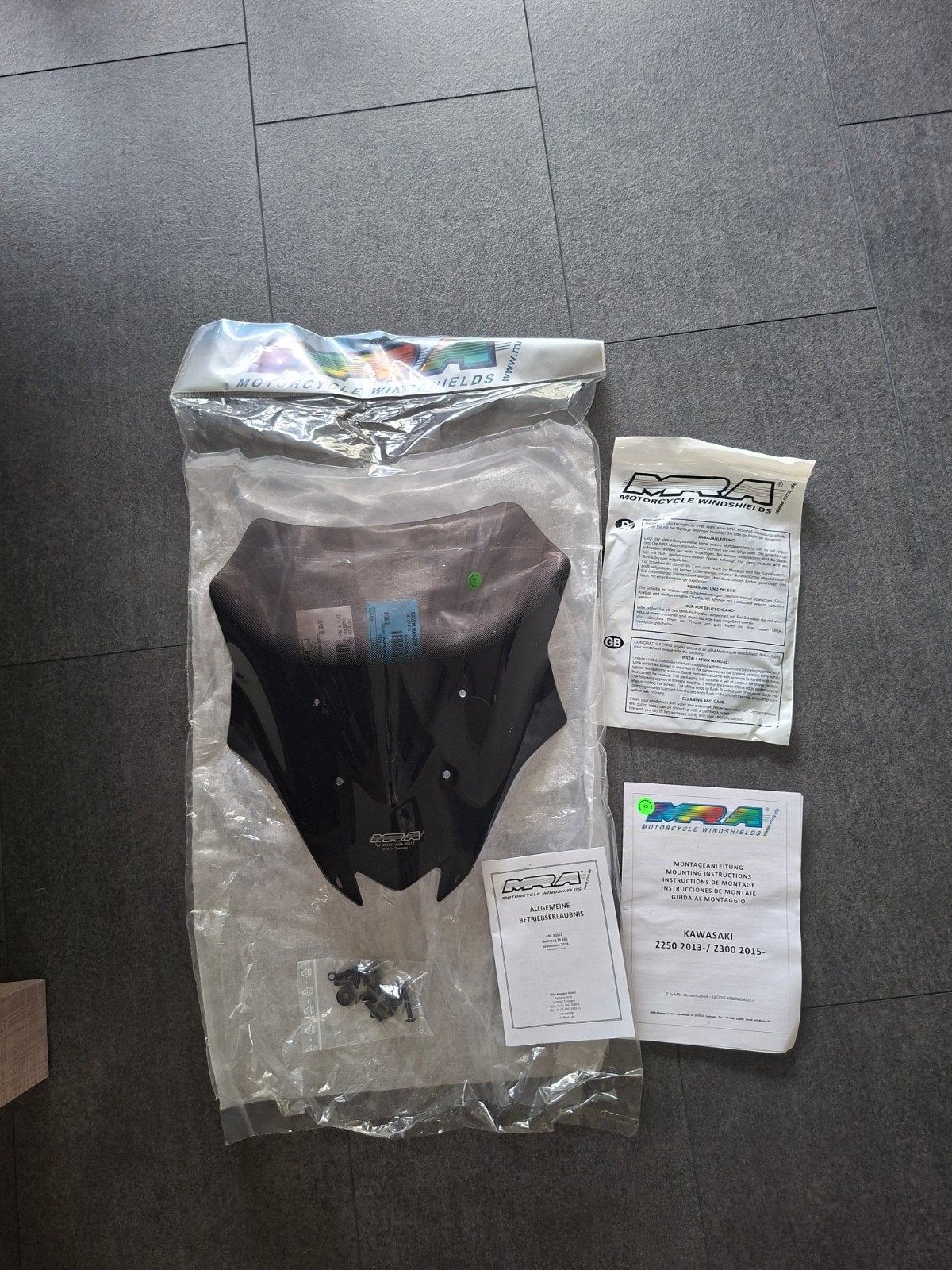 MRA Windscherm Kawasaki Z300, Ophalen of Verzenden, Gebruikt