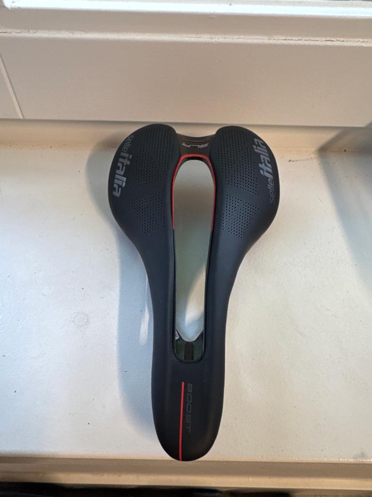Selle Italia SLR superflow Carbon- Zo goed als nieuw, Overige materialen, Ophalen of Verzenden, Zo goed als nieuw, Zadel