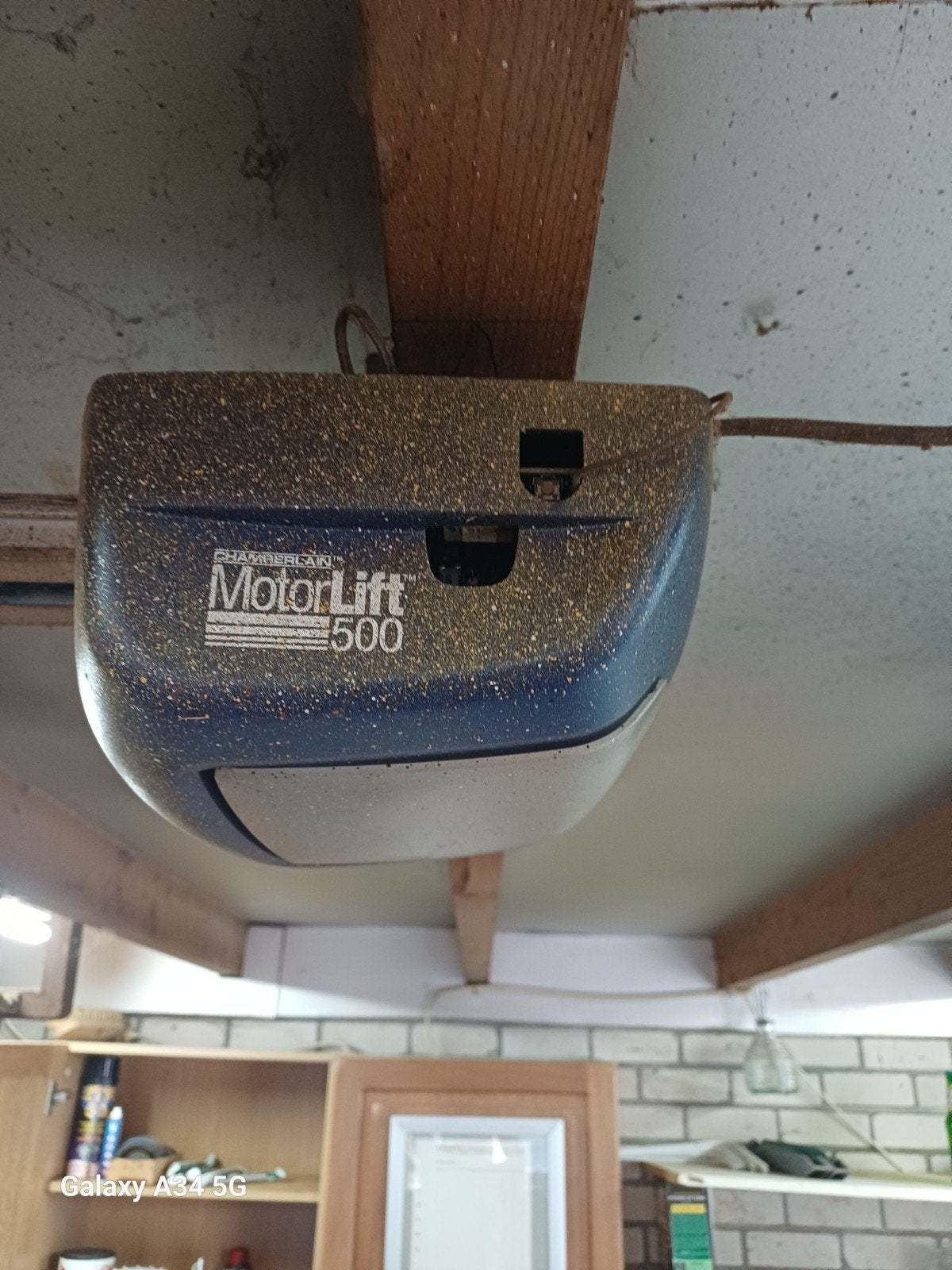 garage motor lift Chamberlain MotorLift 500 met 2 afstandsbe, Ophalen, Gebruikt, Overige typen, 120 cm of meer