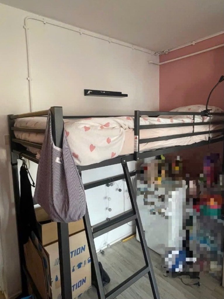 Hoogslaper Mats - inclusief matras, Ophalen, Eenpersoons, 210 cm, 160 tot 180 cm