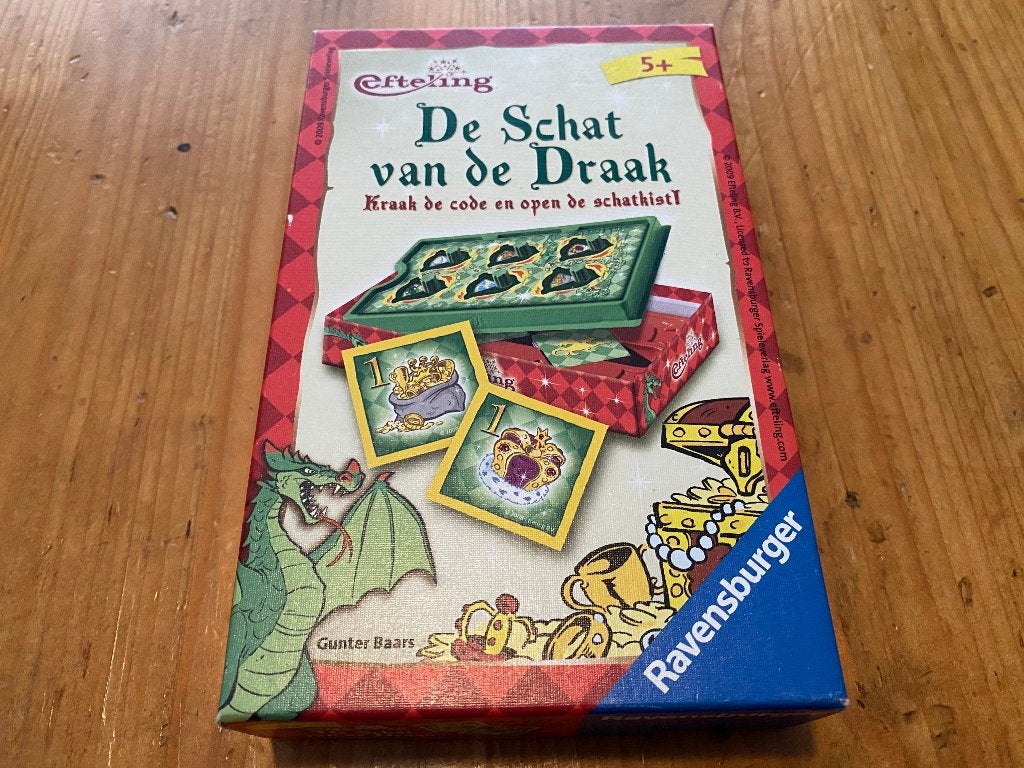 De Schat van de Draak Eftelingspel, Ophalen, Gebruikt, Ravensburger