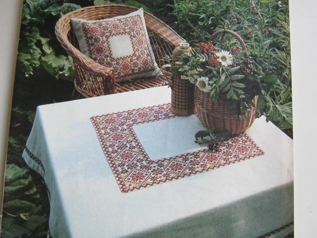 Borduurpatroon  Kleed en kussen   nr 7893, Verzenden, Nieuw, Handborduren, Patroon