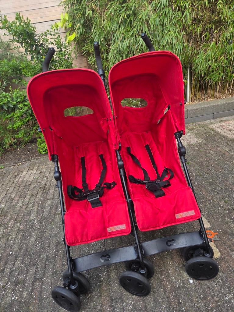 Koelstra Twin Buggy tweeling, Kinderen en Baby's, Buggy's, Ophalen, Koelstra