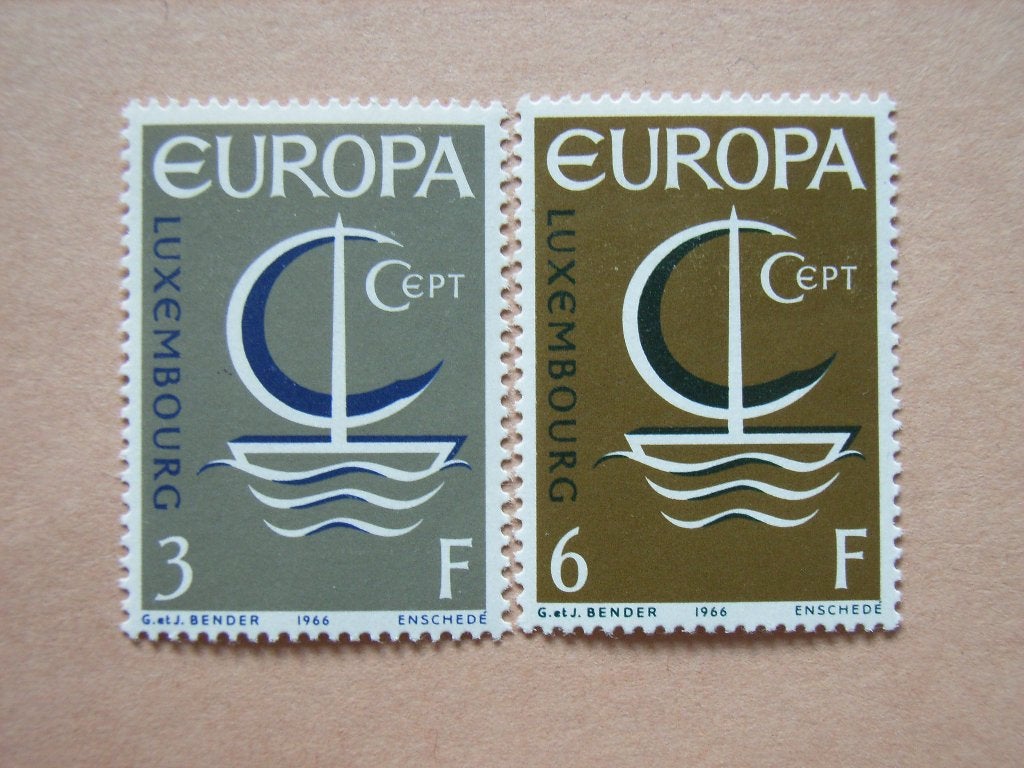 2   Luxemburg 733-734 Pf, Ophalen of Verzenden, Luxemburg, Postfris