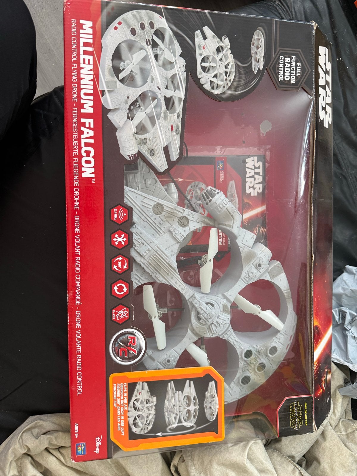 Millennium Falcon Drone - Zo goed als nieuw, Overige merken, Headless mode, Minder dan 100 meter, Zo goed als nieuw
