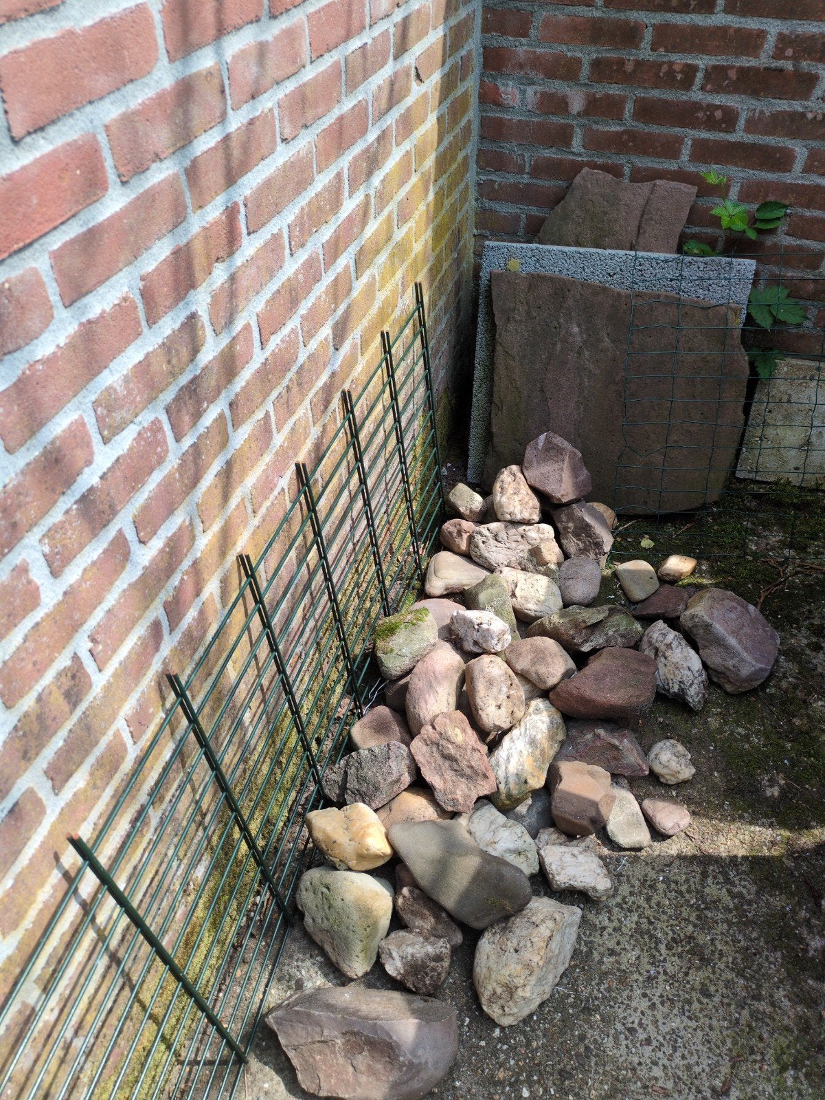 Gratis grote keien voor in de tuin, Ophalen, Gebruikt