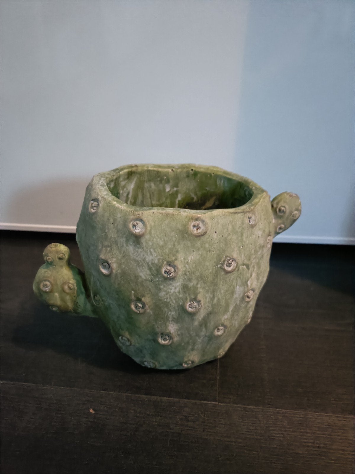Leuke cactus  bloempot van PTMD Collection, Gebruikt, Met patroon/structuur, Ophalen of Verzenden, Steen/keramiek
