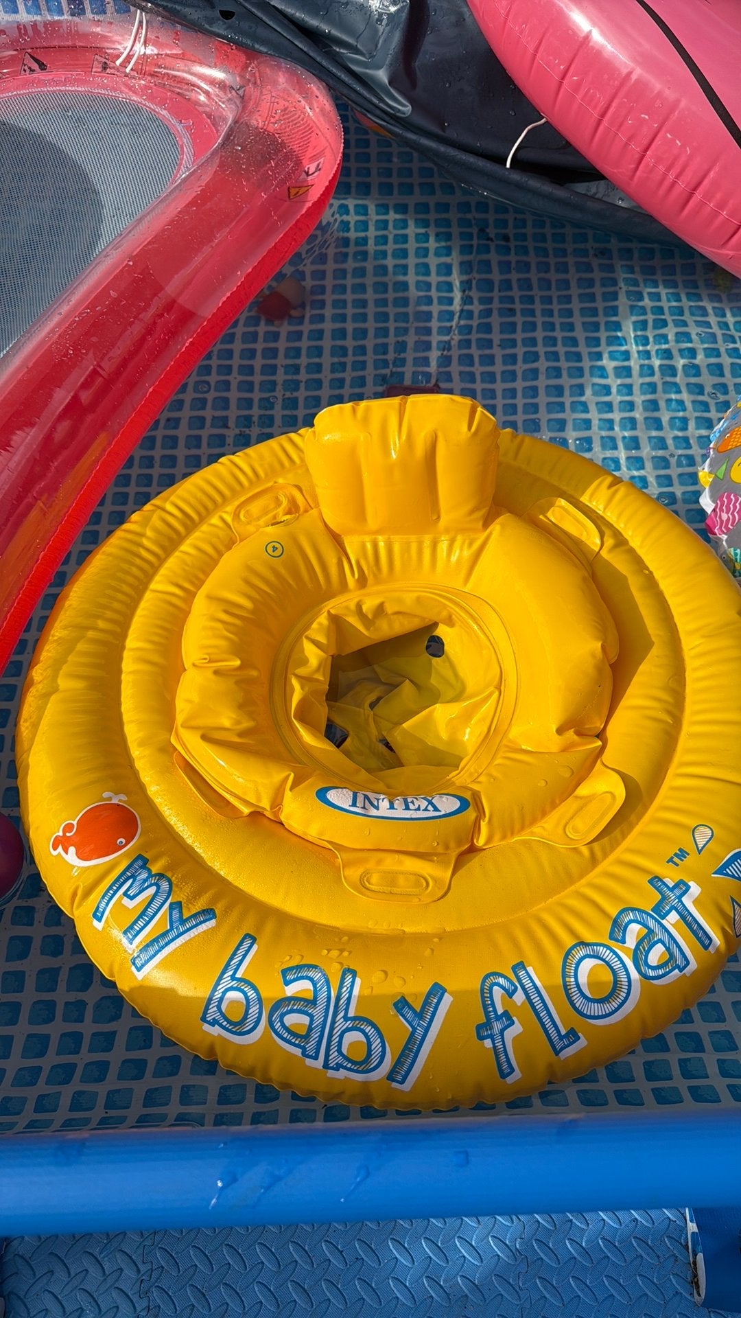 Intex babyfloat, Ophalen, Zo goed als nieuw, Jongetje of Meisje, Zwem-accessoire