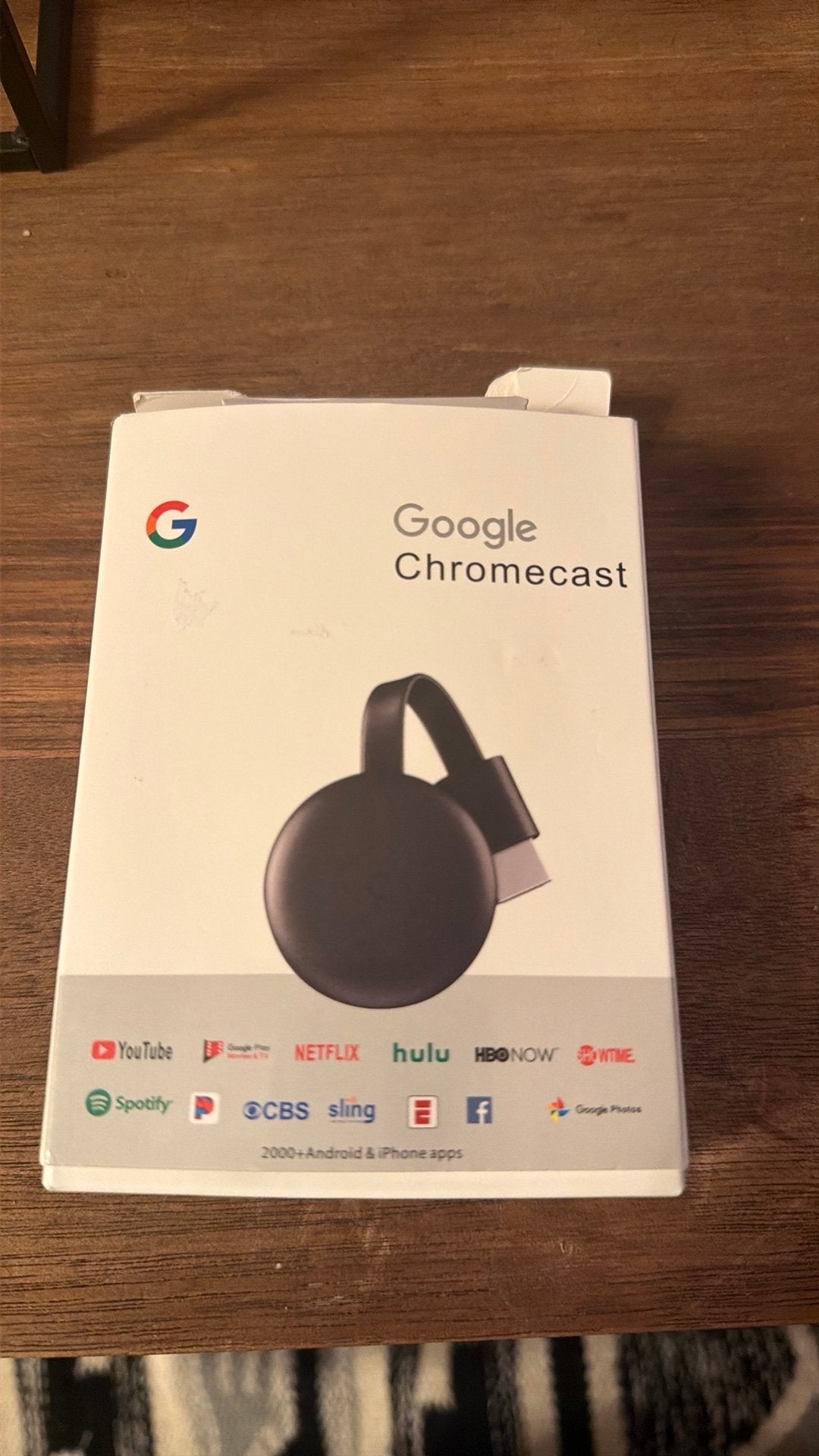 Google chrome cast, Audio, Tv en Foto, Mediaspelers, Ophalen of Verzenden, Zo goed als nieuw