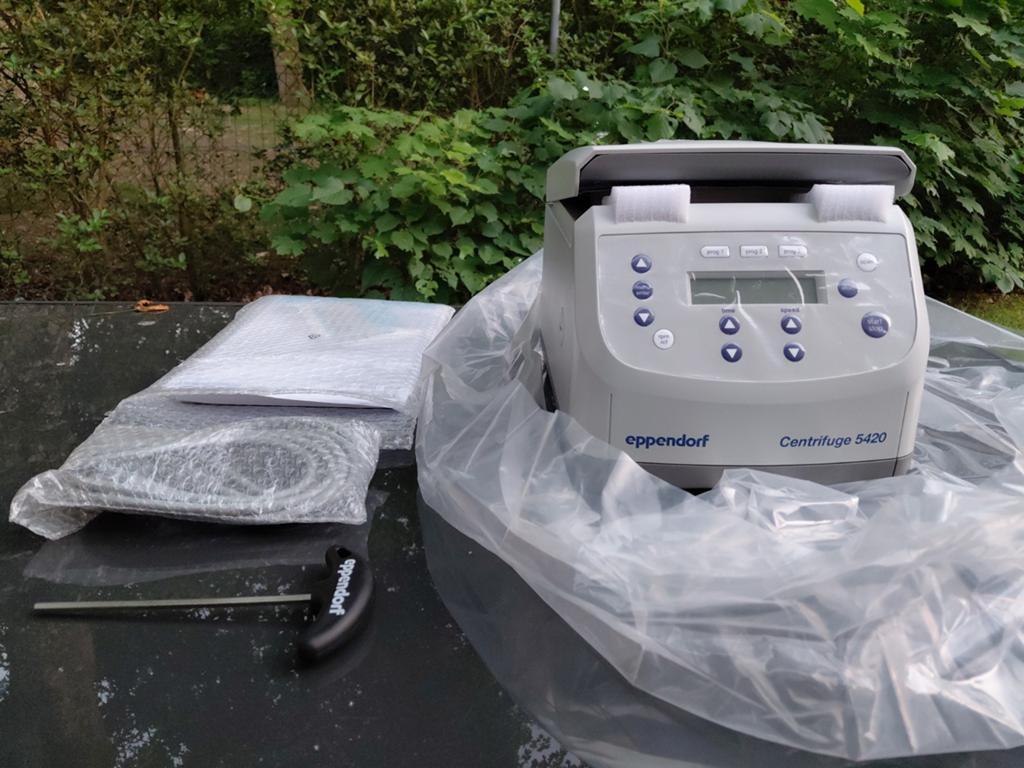 Eppendorf Centrifuge 5420 nieuw 2024 FA-24x2 rotor, Ophalen, Nieuw, Minder dan 400x