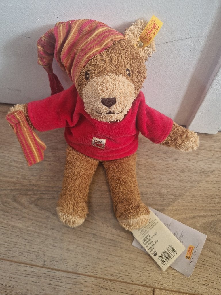 Orginele Steiff teddybeer, Ophalen of Verzenden, Nieuw, Stoffen beer, Steiff