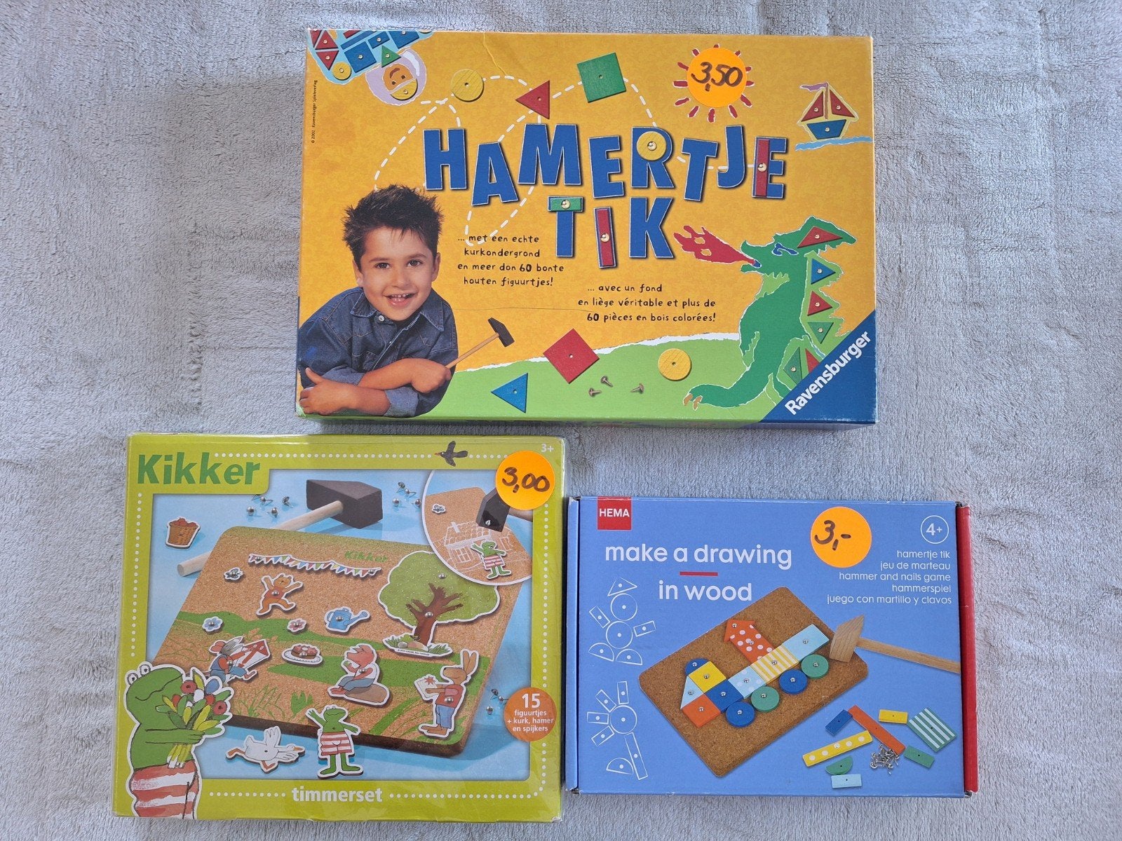 Hamertje tik tbv goed doel, Kinderen en Baby's, Speelgoed | Educatief en Creatief, Ophalen of Verzenden, Gebruikt