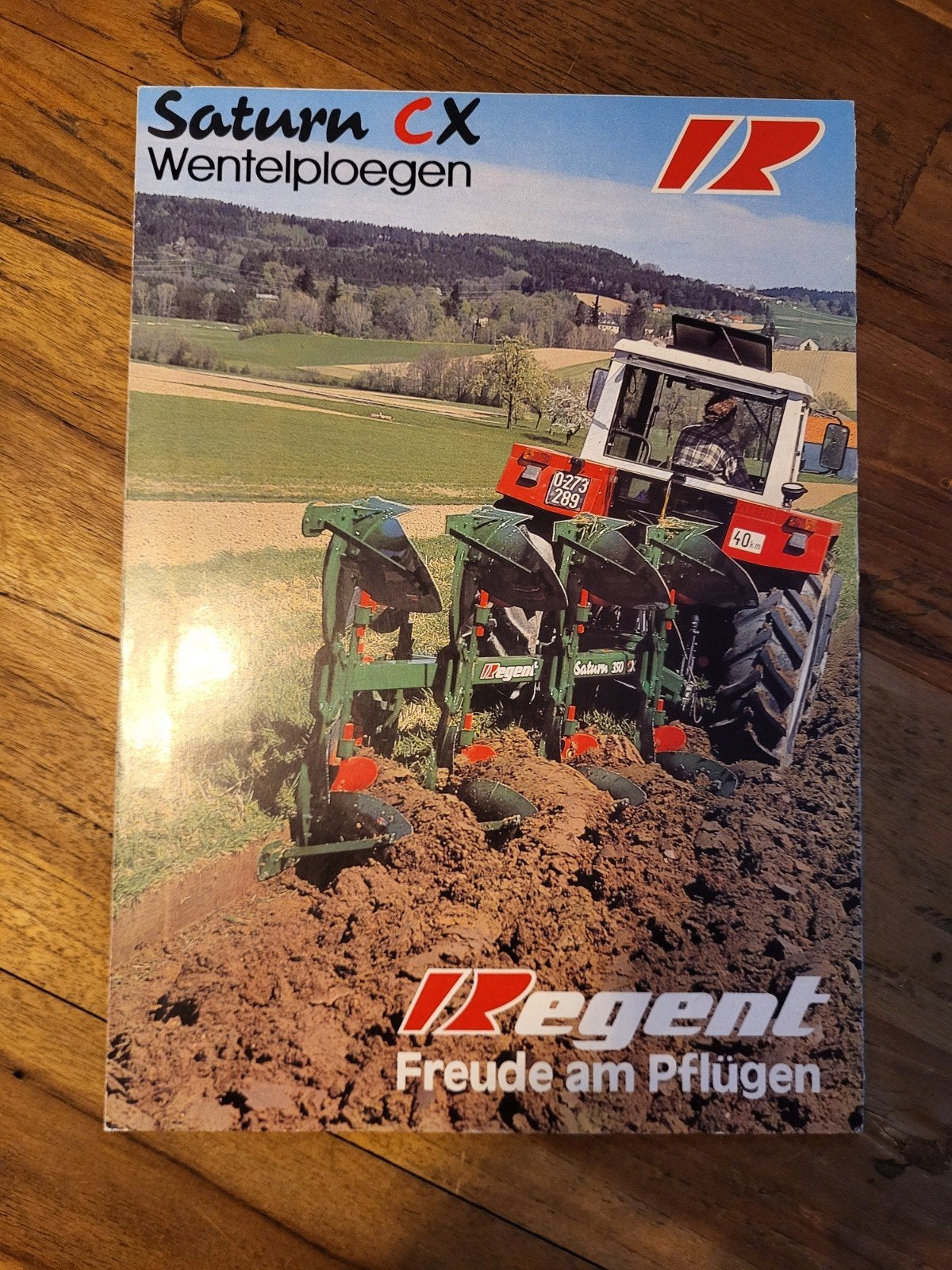 tractor folder Regent Saturn CX wentelploegen, Ophalen of Verzenden, Zo goed als nieuw