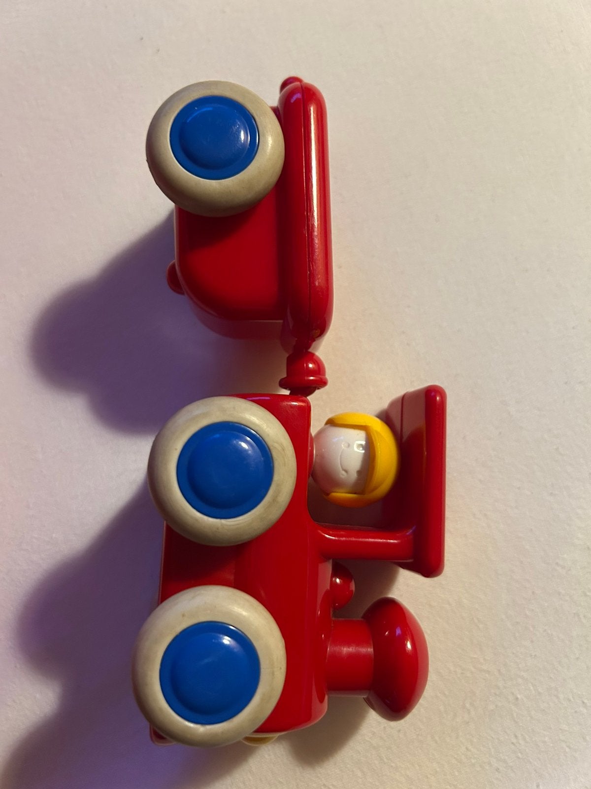 Chicco speelgoedtrein met aanhanger, vintage jaren '80, Ophalen, Zo goed als nieuw