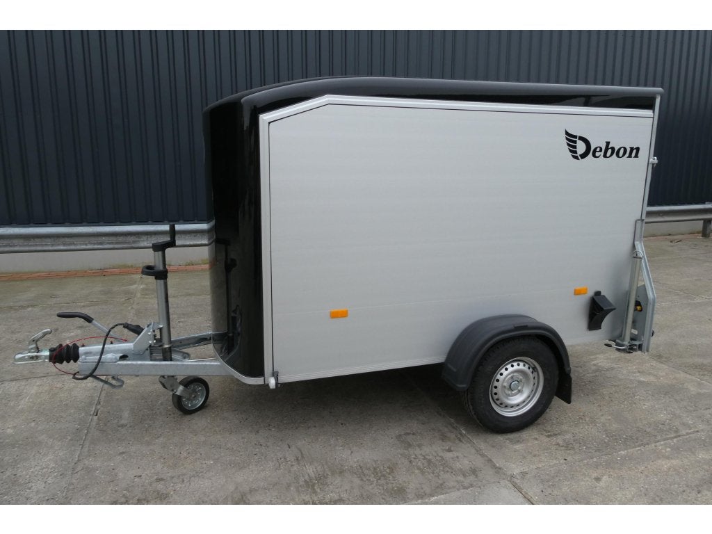 Bij Eemsned een Debon Gesloten aanhangwagen afm 255 x 125, Auto diversen, Aanhangers en Bagagewagens, Gebruikt