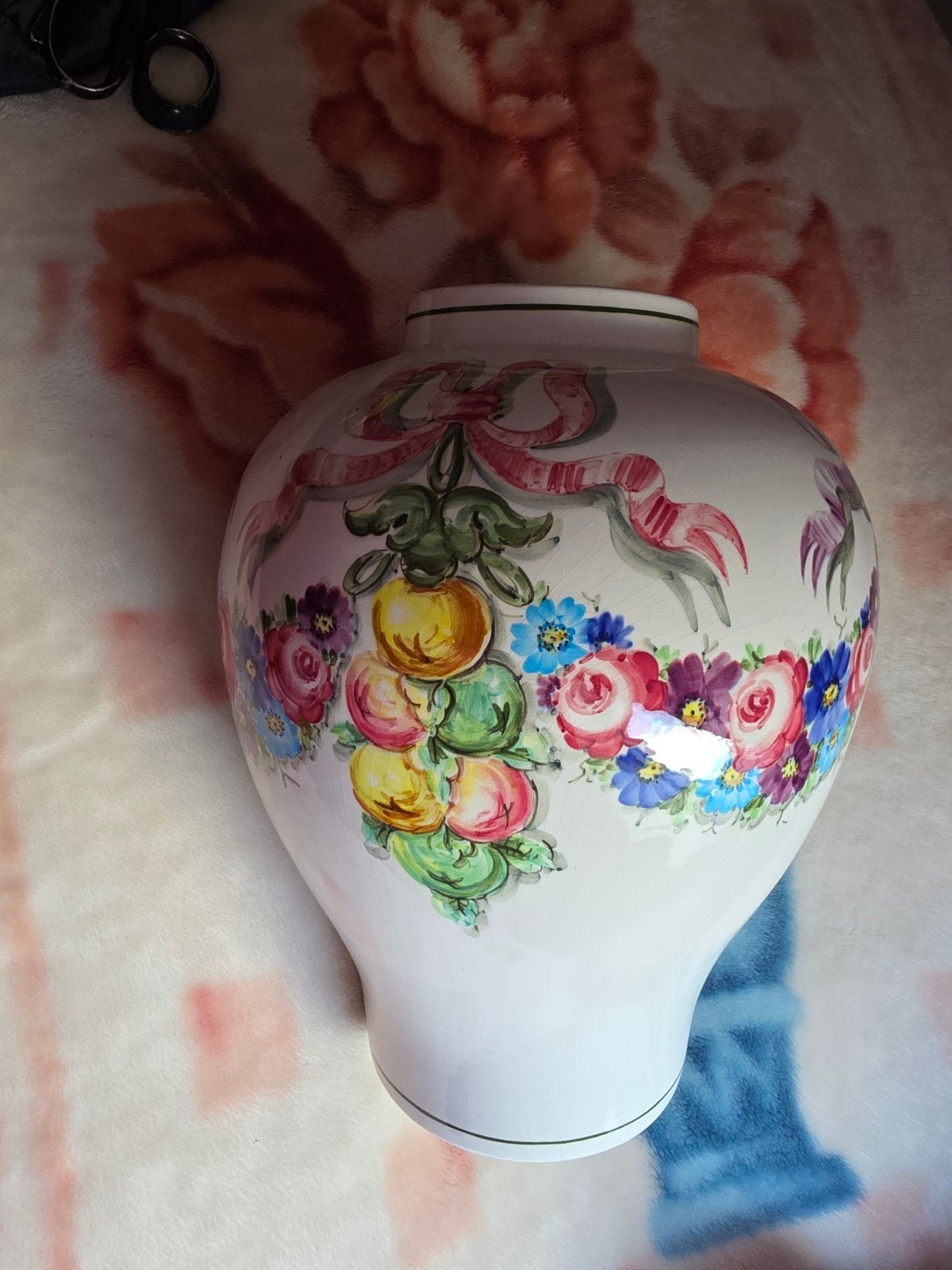 bloemenvaas , Spaanse aardewerk, Ophalen
