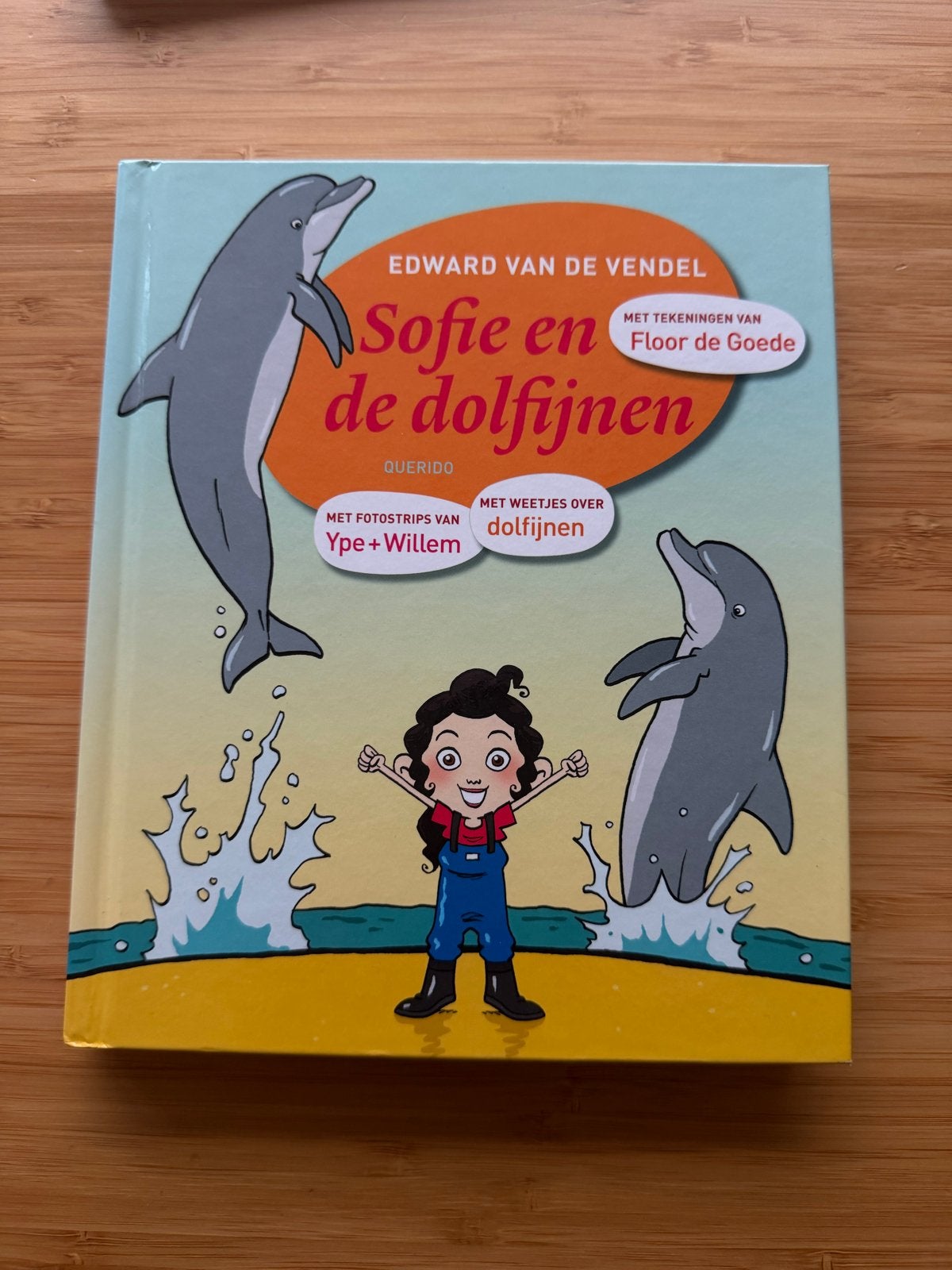 Sofie en de dolfijnen - Edward van de Vendel (Rookvrij), Ophalen of Verzenden, Zo goed als nieuw, Fictie algemeen