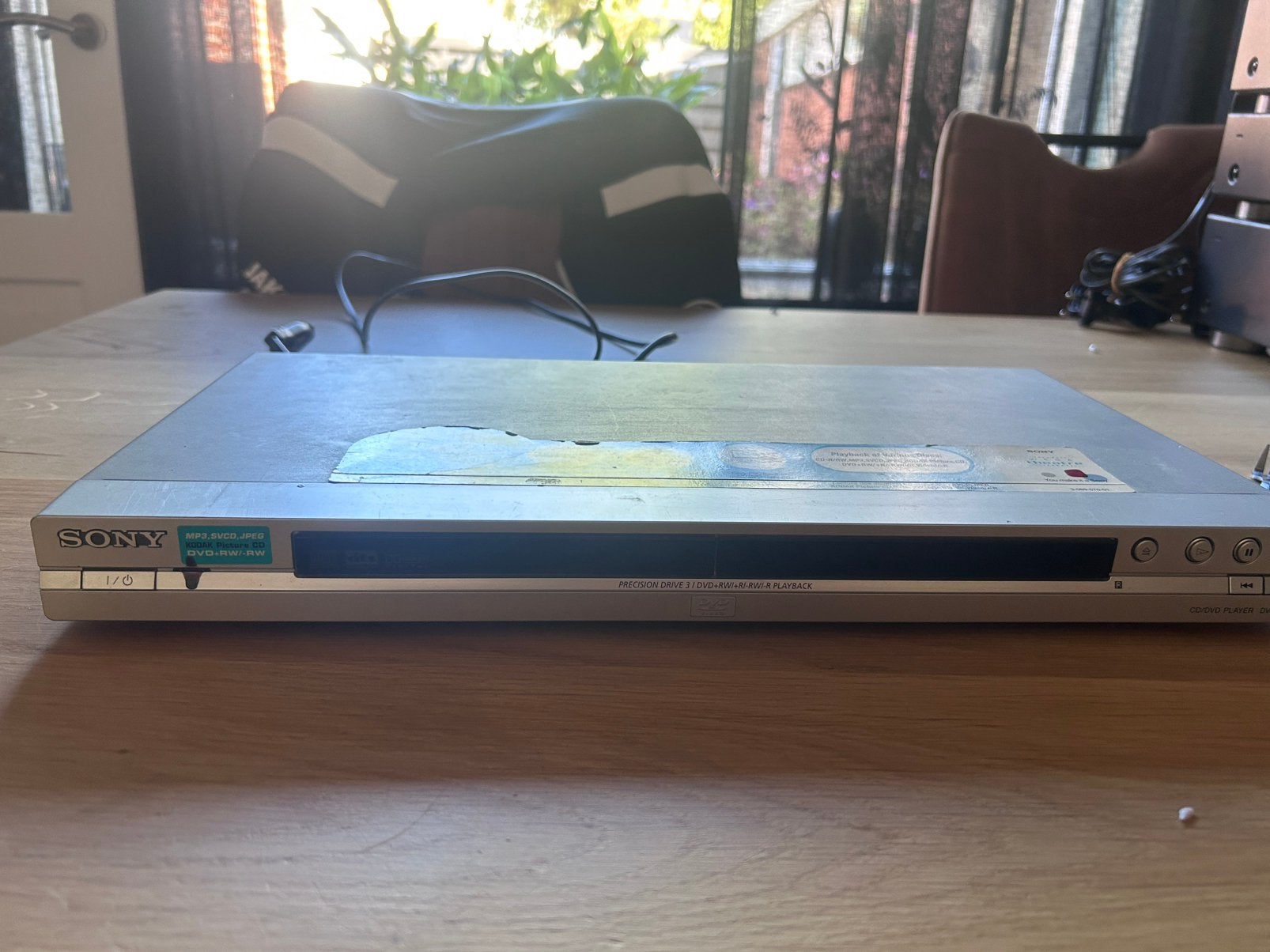Sony DVP-NS355 CD/DVD-speler (Zilver) – Getest, Werkend, Audio, Tv en Foto, Dvd-speler, Ophalen of Verzenden, Zo goed als nieuw