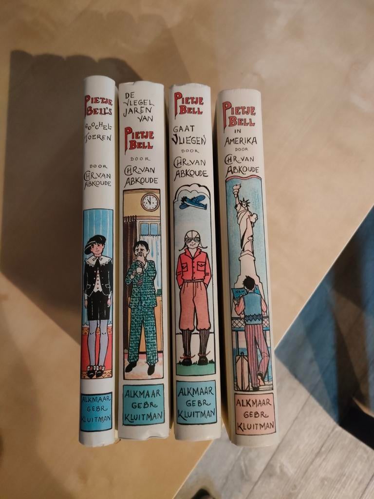 Pietje Bell Boekenreeks - 4 delen, Ophalen of Verzenden, Gelezen, Chr. van Abkoude, Fictie algemeen