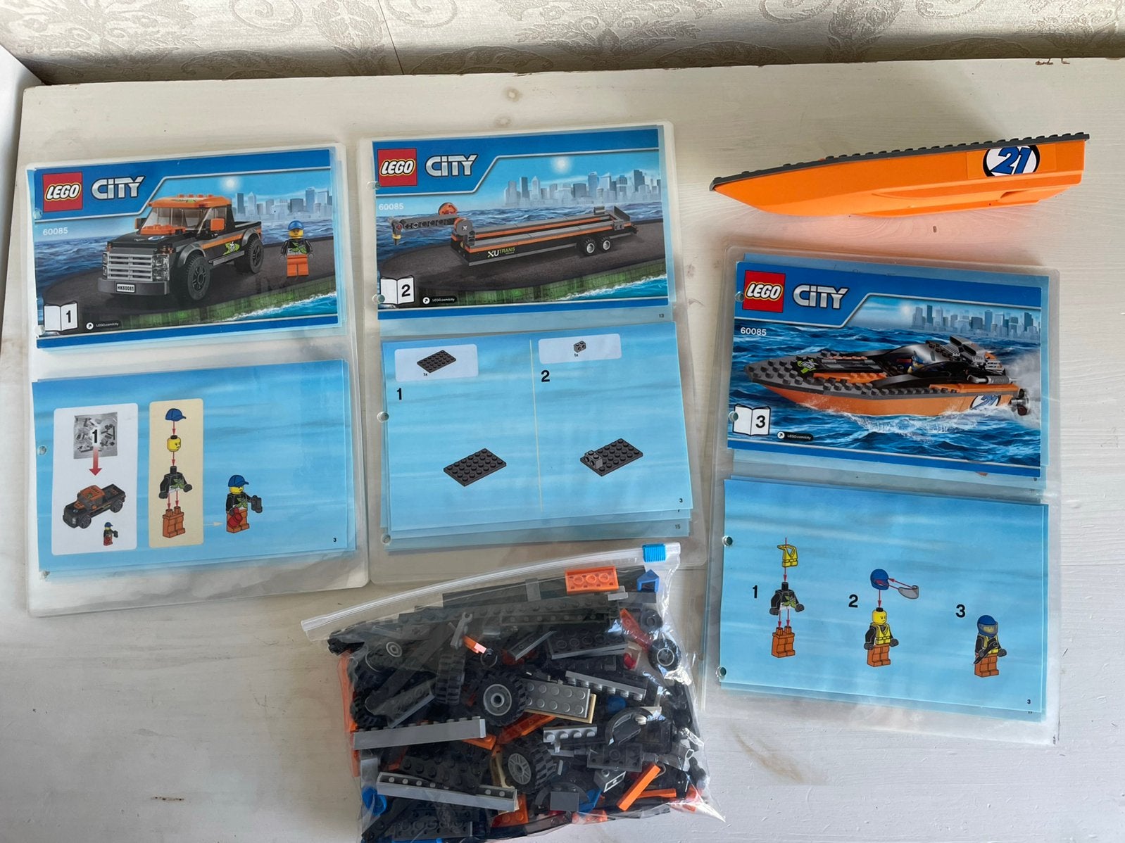 Lego set compleet 60085, City, Lego, Inclusief instructies, Ophalen of Verzenden