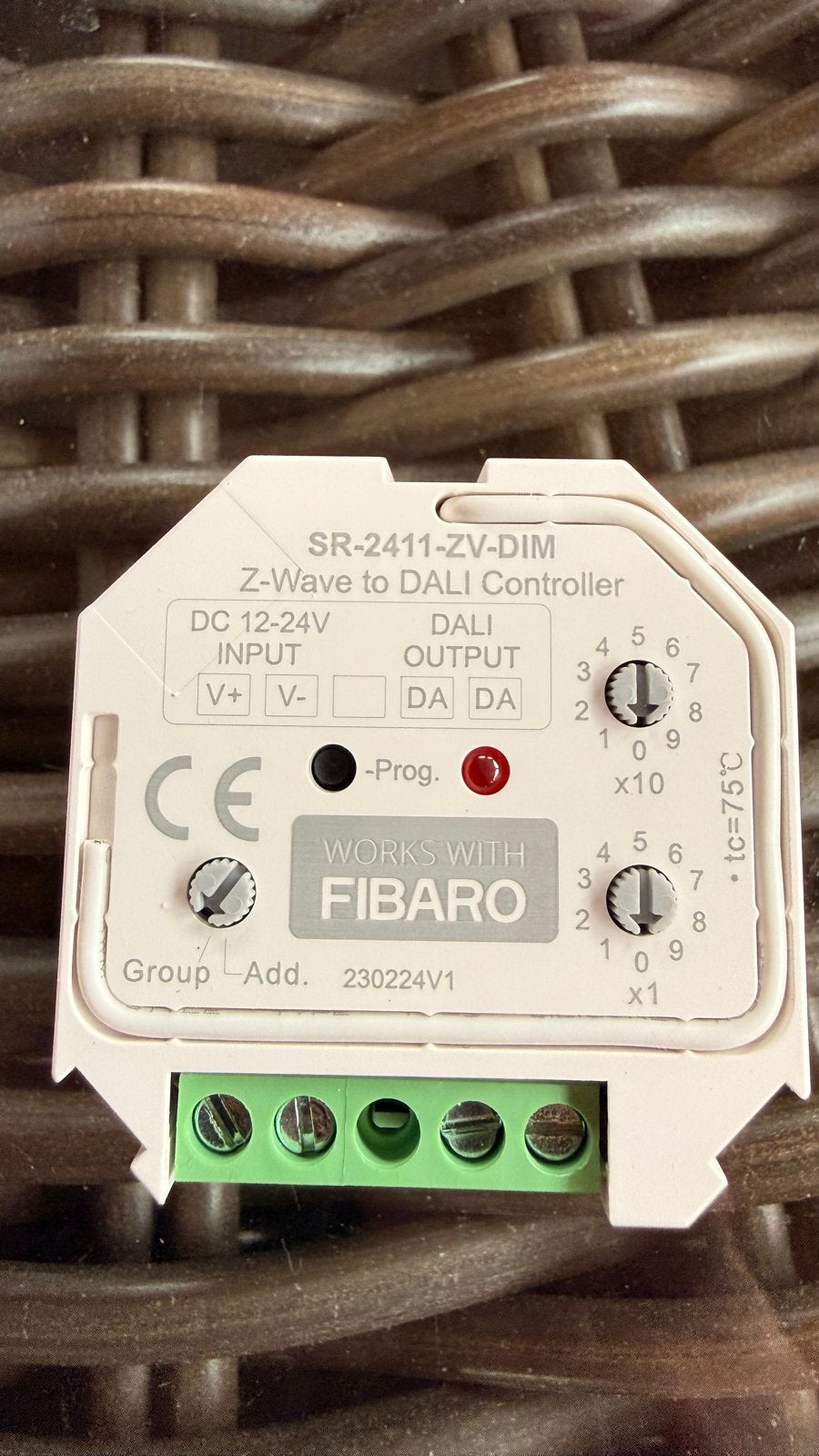 Fibaro Z-Wave naar DALI Controller SR-2411-ZV-DIM, Doe-het-zelf en Verbouw, Ophalen of Verzenden, Nieuw, Overige merken, Overige typen
