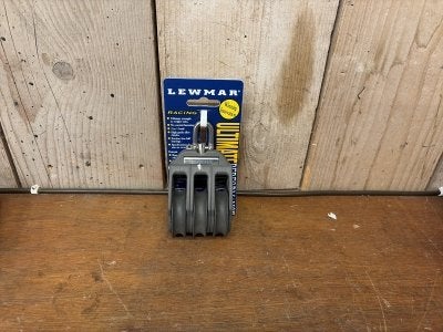 Lewmar synchro triple blok 60mm, Niet ingevuld, Gebruikt, Niet ingevuld, Niet ingevuld