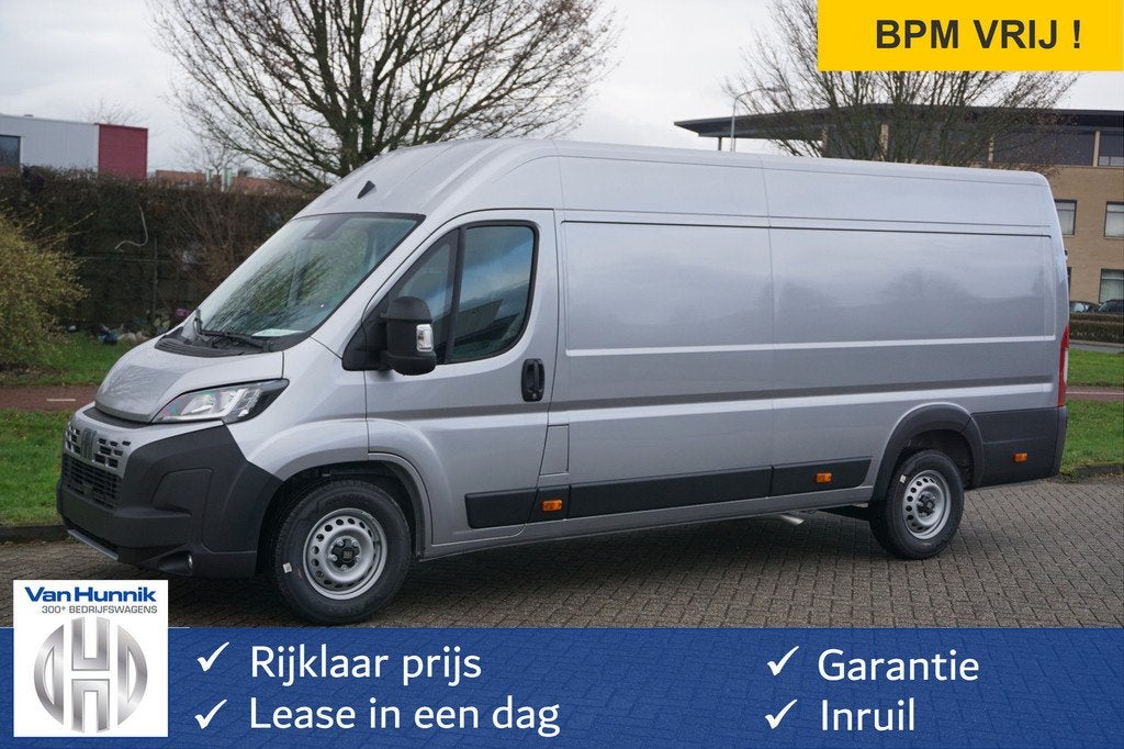 Fiat Ducato Maxi 35 2.2 180PK L4H2 EAT8 AUT BPM VRIJ! Clima,, Auto's, 15 km/l, Gebruikt, 4 cilinders, 179 pk