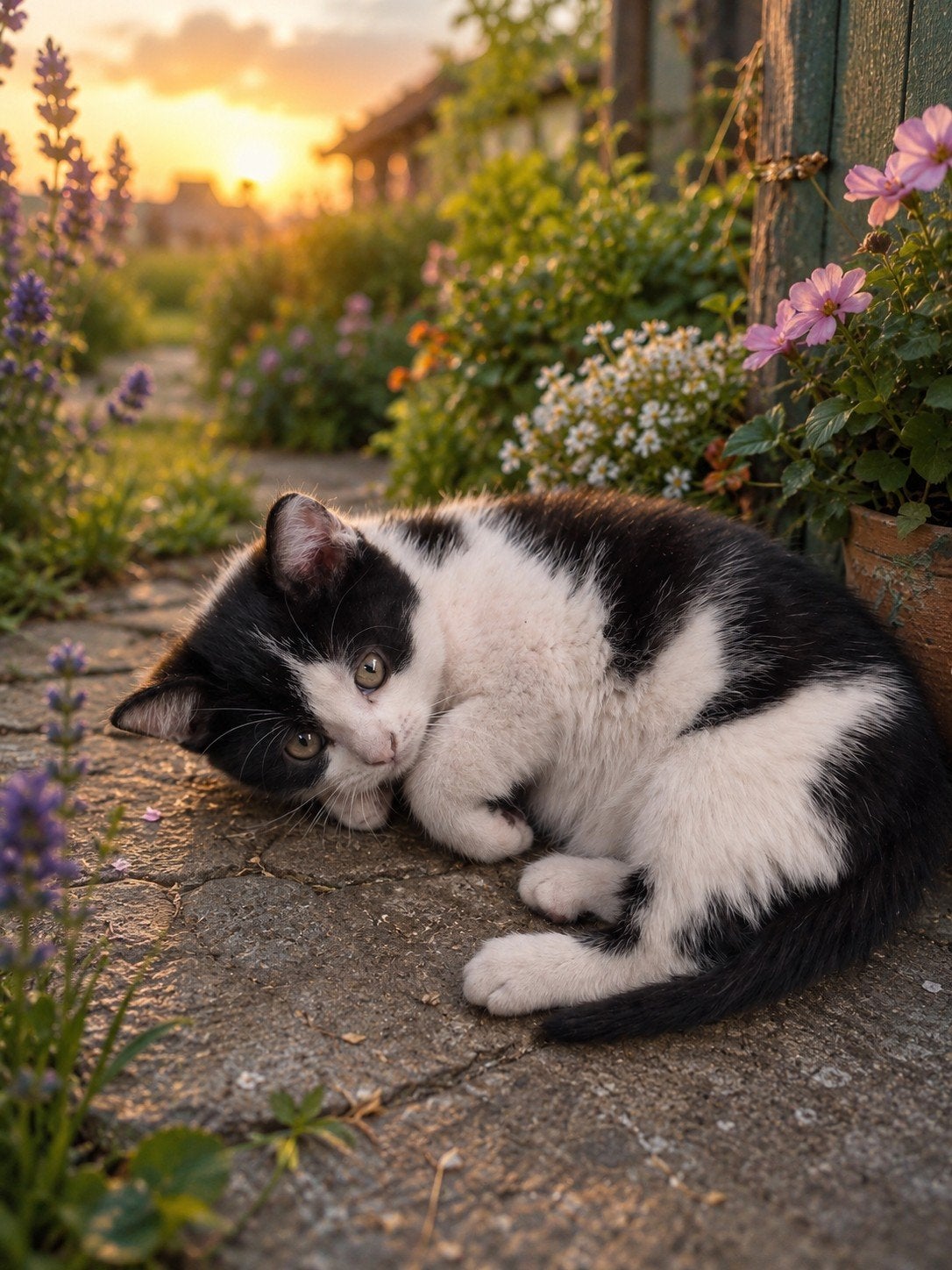 Super lieve kitten, Dieren en Toebehoren, Poes, Kortharig, 0 tot 2 jaar