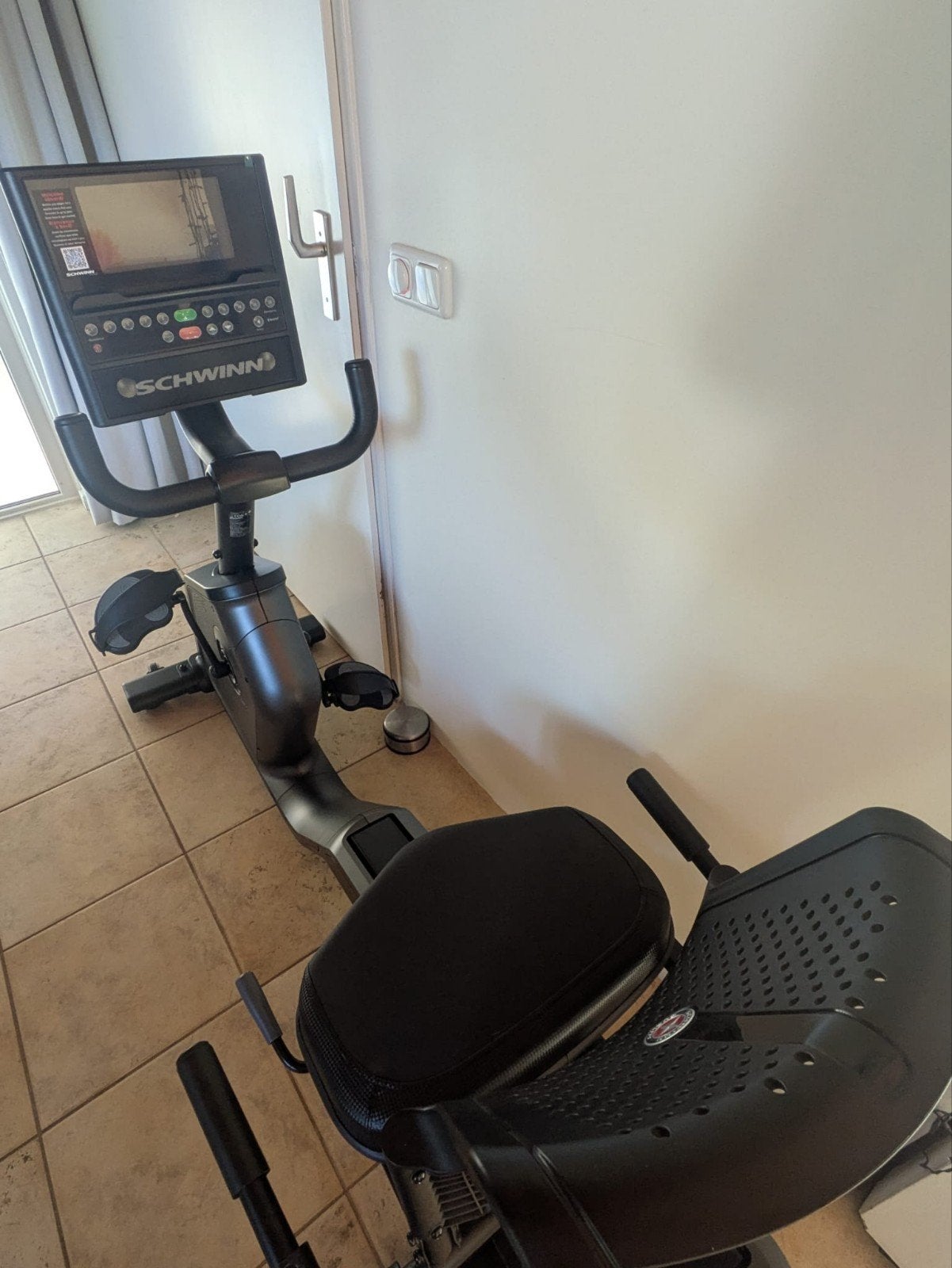 Foto 4 van Schwinn 590R ligfiets - hometrainer, lengte 1,69