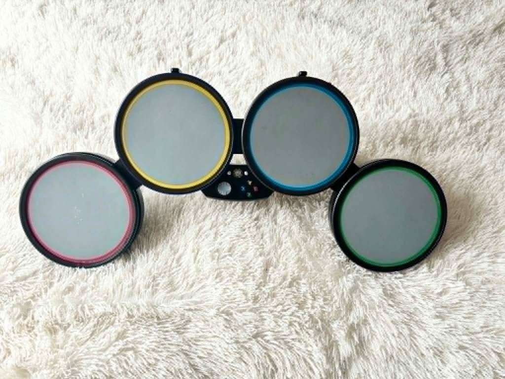 Rock Band Drumstel  Drum Set voor Xbox 360, Spelcomputers en Games, Muziek, Gebruikt, Ophalen of Verzenden, 3 spelers of meer