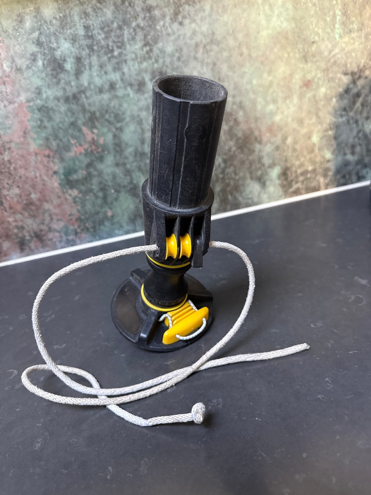 Tyronsea mastvoet + BOGE joint, Watersport en Boten, Accessoires en Onderhoud, Gebruikt, Overige typen, Ophalen of Verzenden