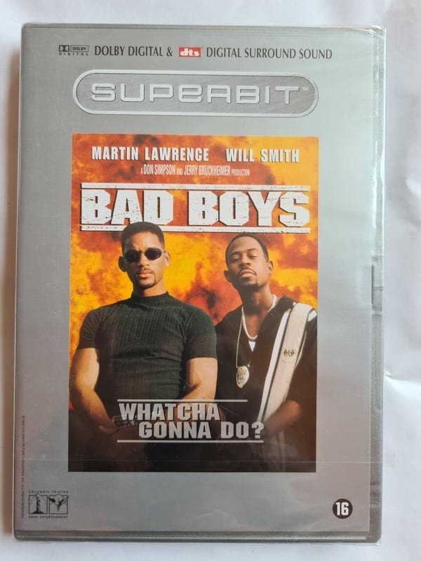 BAD BOYS (IN SEAL) (DVD), Vanaf 16 jaar, Verzenden, Zo goed als nieuw
