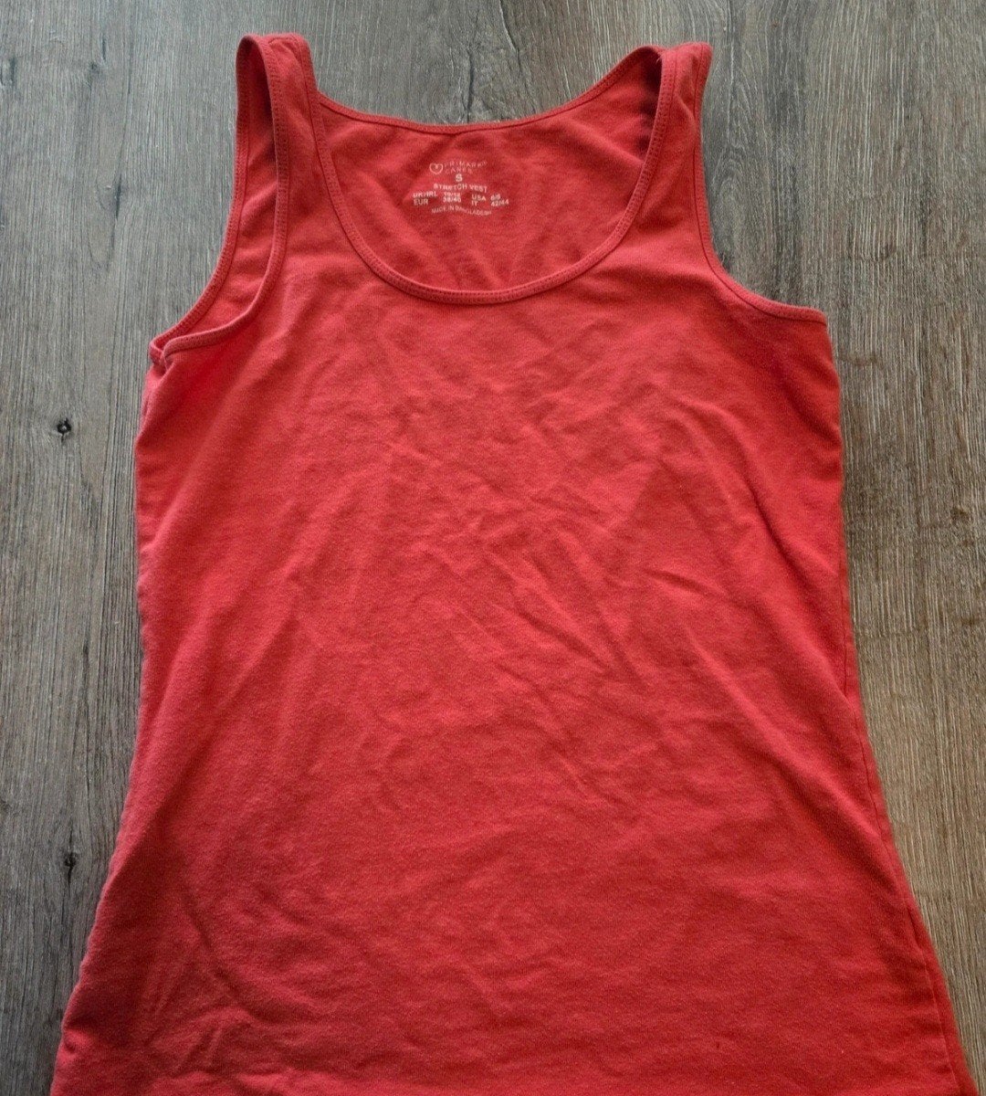 Primark rood hemdje maat S, Kleding | Dames, Tops, Primark, Ophalen of Verzenden, Gedragen, Rood
