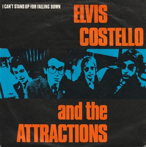 elvis costello and the attractions/i cant stand up for falli, Gebruikt, Verzenden, Originele persing, 7 inch