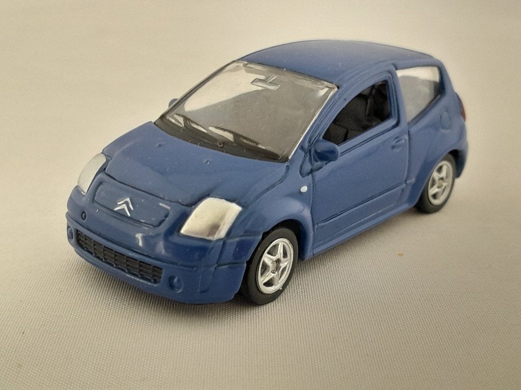 Citroën C2 3" van Welly, Ophalen of Verzenden, Zo goed als nieuw, Auto