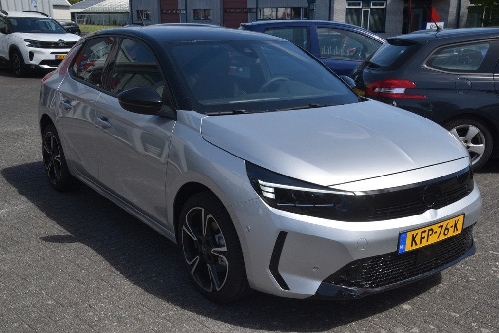 Opel Corsa 1.2 Turbo GS Carplay | LED | AC | Bluetooth | Cam, Voorwielaandrijving, Gebruikt, Euro 6, Handgeschakeld