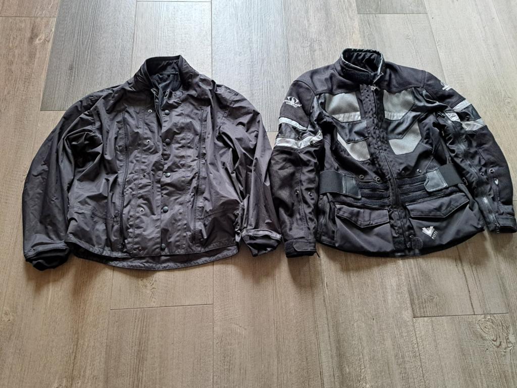 Stadler motorjas & waterdichte goretex voering, maat 52, Motoren, Kleding | Motorkleding, Ophalen, Tweedehands, Jas | textiel