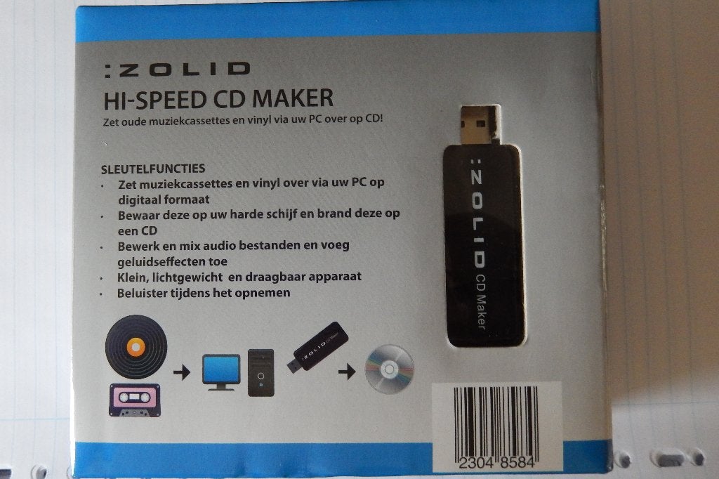 zolid hi cd maker , nieuw, Ophalen of Verzenden, Nieuw