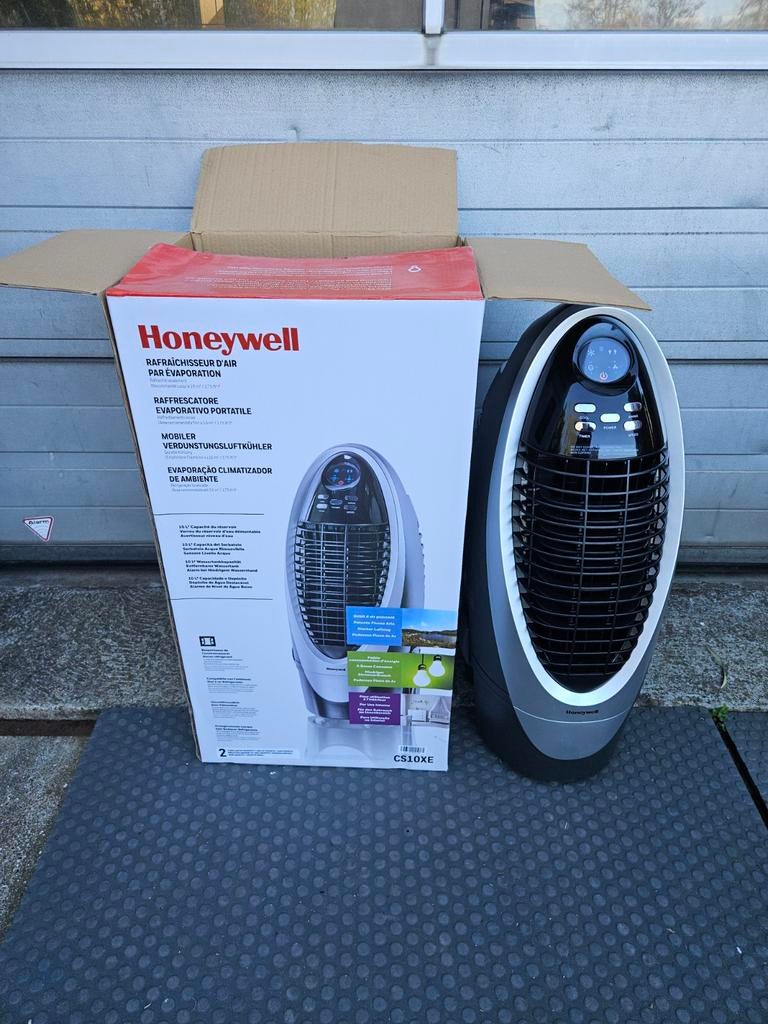 Honeywell CS10XE Mobiele Luchtkoeler met Luchtzuiveraar, Ophalen, Nieuw, Luchtbevochtiger