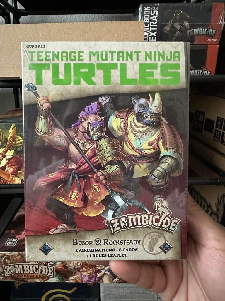 Zombicide Teenage Mutant Ninja Turtles: Bebop & Rocksteady, Ophalen of Verzenden, Zo goed als nieuw