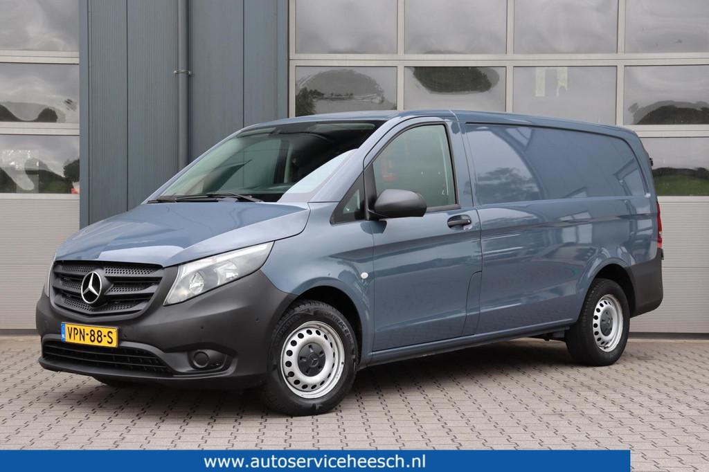 Mercedes Vito Bestel 110 CDI LANG l AIRCO l CARPLAY l CRUISE, Auto's, Voorwielaandrijving, Stof, Gebruikt, 4 cilinders
