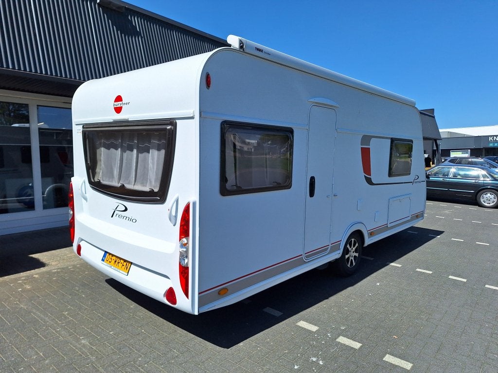 Bürstner Premio 460 TS MOVER, AIRCO EN LUIFEL, Caravans en Kamperen, Rondzit, Bedrijf, Schokbreker, Bürstner