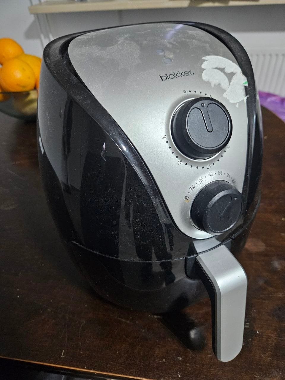 Blokker Airfryer BL-18001, Ophalen of Verzenden, Zo goed als nieuw, Airfryer